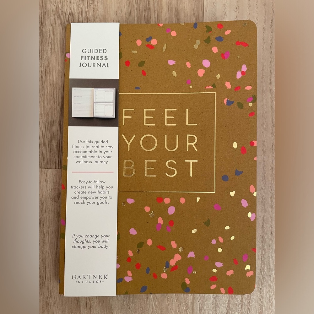 FEEL YOUR BEST guided fitness Journal NEW